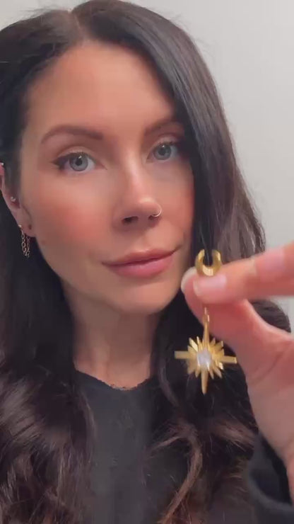 24k Gold Plated North Star