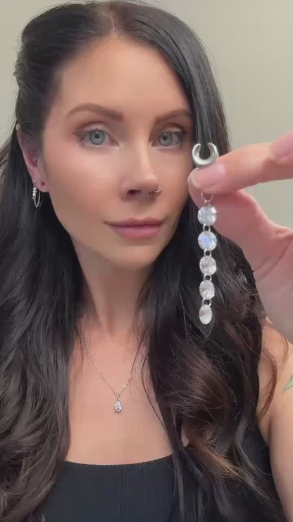 Sparkly Faux Diamond Dangles