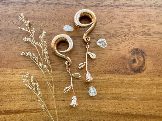 Rose Gold Plated Roses