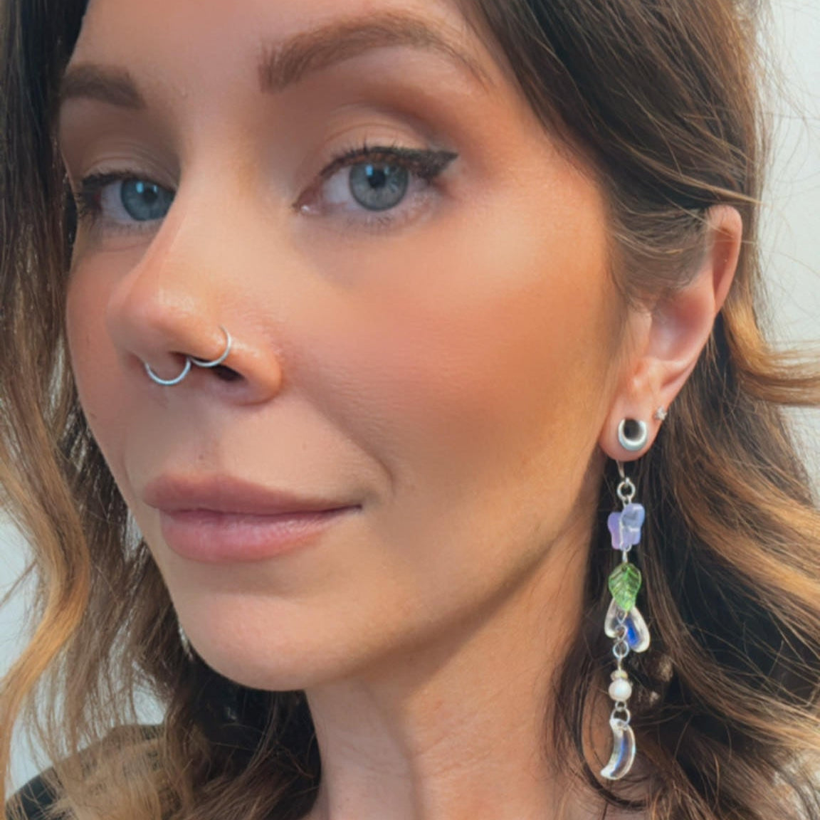 "Sky Bound Glow" Dangles