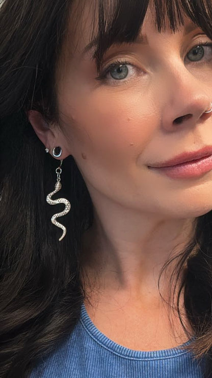 Silver Plated Brass Snakes