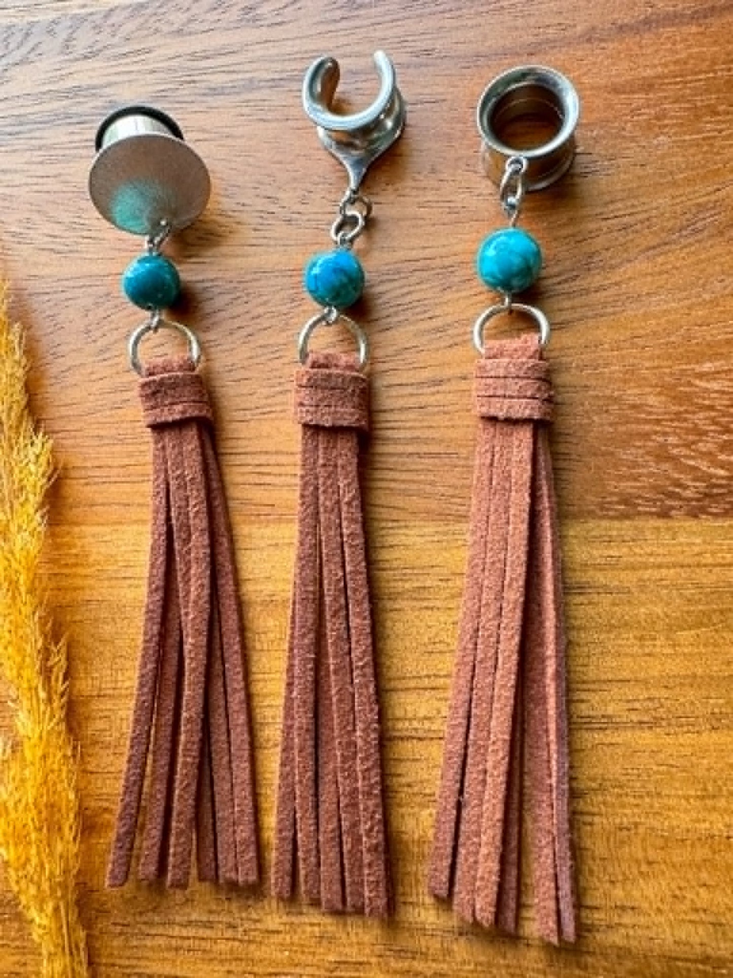 Boho Turquoise Tassels