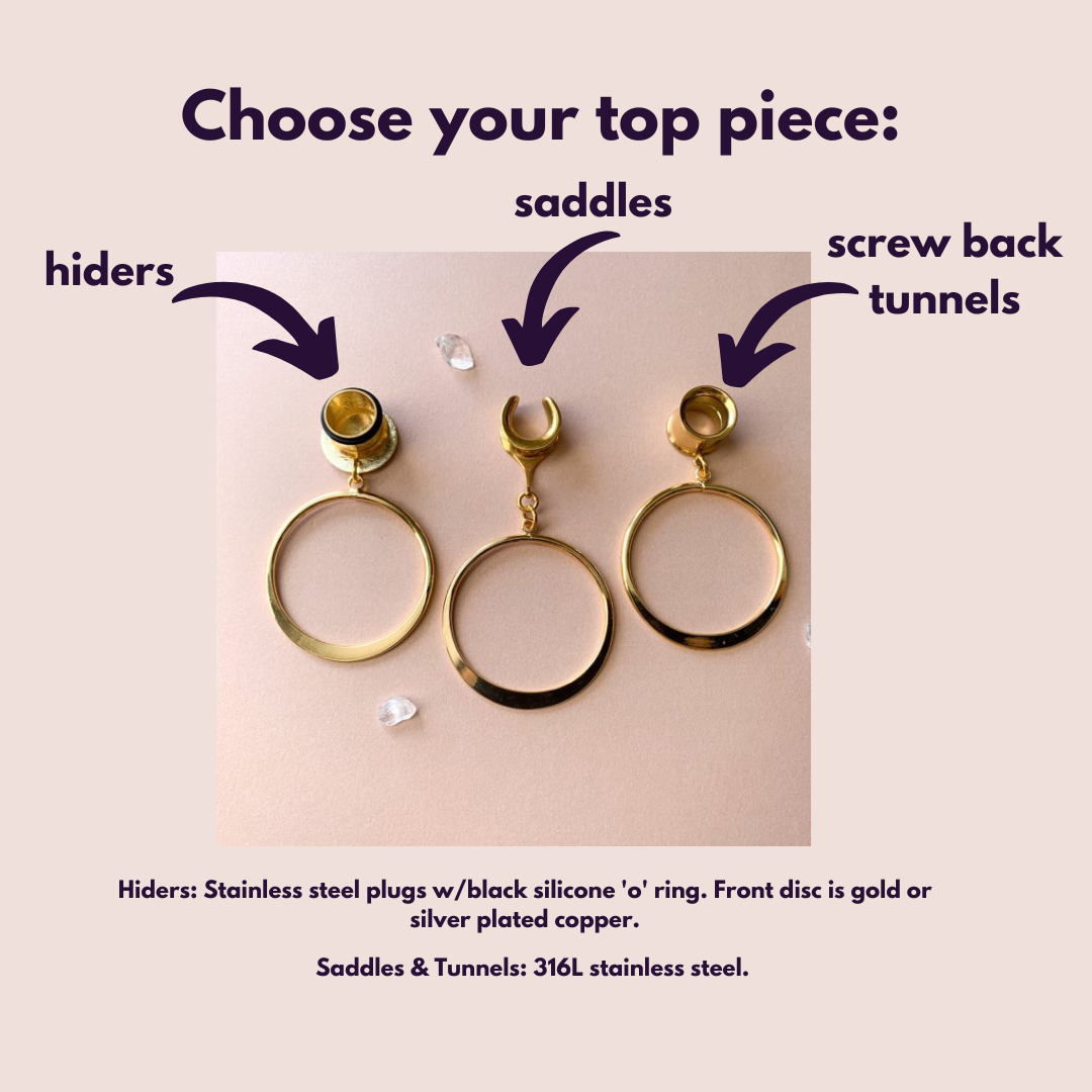 18k Gold Hoop Earrings