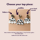 Silver & Acrylic Cow Print Dangles