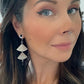 2-Tier Antique Silver Earrings